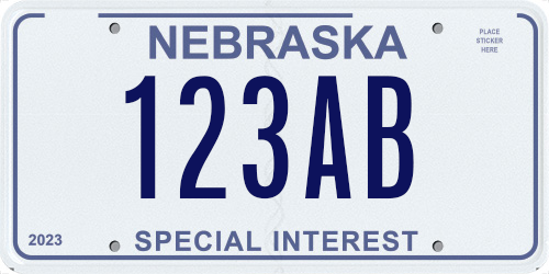 License Plates Nebraska Department of Motor Vehicles